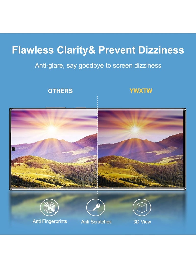 Privacy Screen Protector For Samsung Galaxy S22 Ultra, 9h tempered glass screen protector, Ultra HD Glass, Eazy Installation, Anti Shock Screen, Anti Scratch Protection, Only for Samsung Galaxy S22 Ultra - Image 4