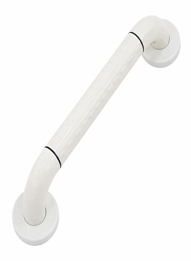 KosmoCare Stainless Steel 304 Grab Bar with Anti-Slip Nylon Grip - 12" | Heavy Duty Shower Handle for use in Toilet, Bathroom, Stairway Handrail for The Elderly, Pregnant Women & Handicap | - Image 1