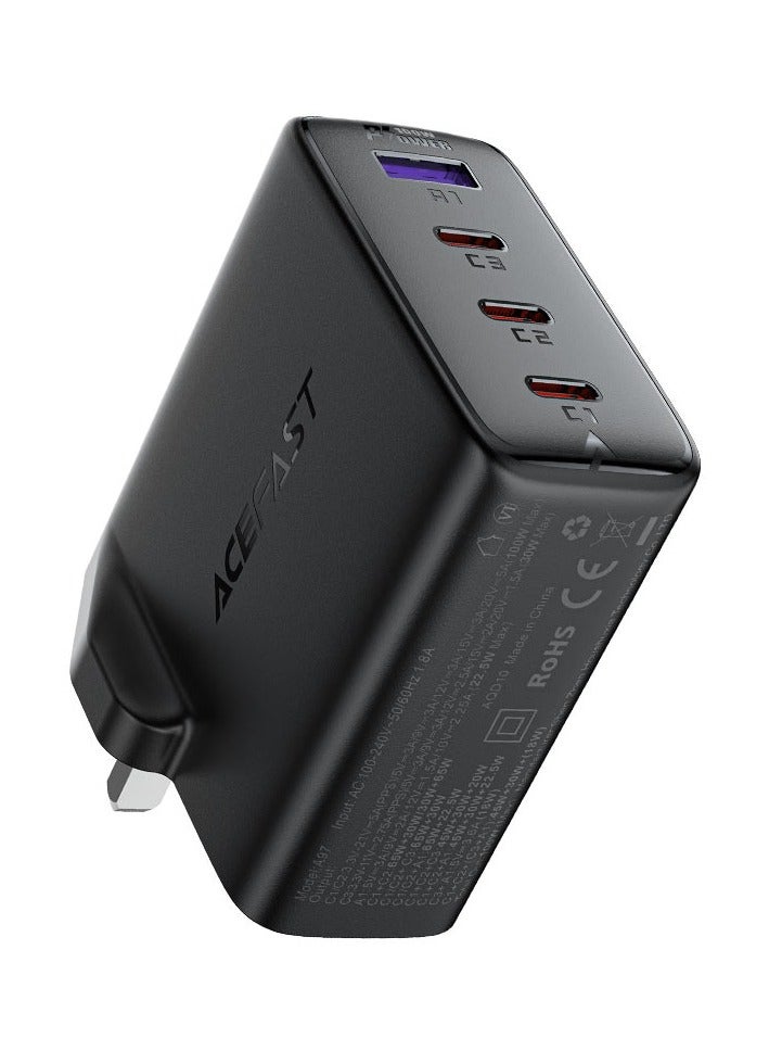 ACEFAST Fast Charge Wall Charger A97 PD100W GaN (3xUSB-C + 1xUSB-A) UK - Image 1