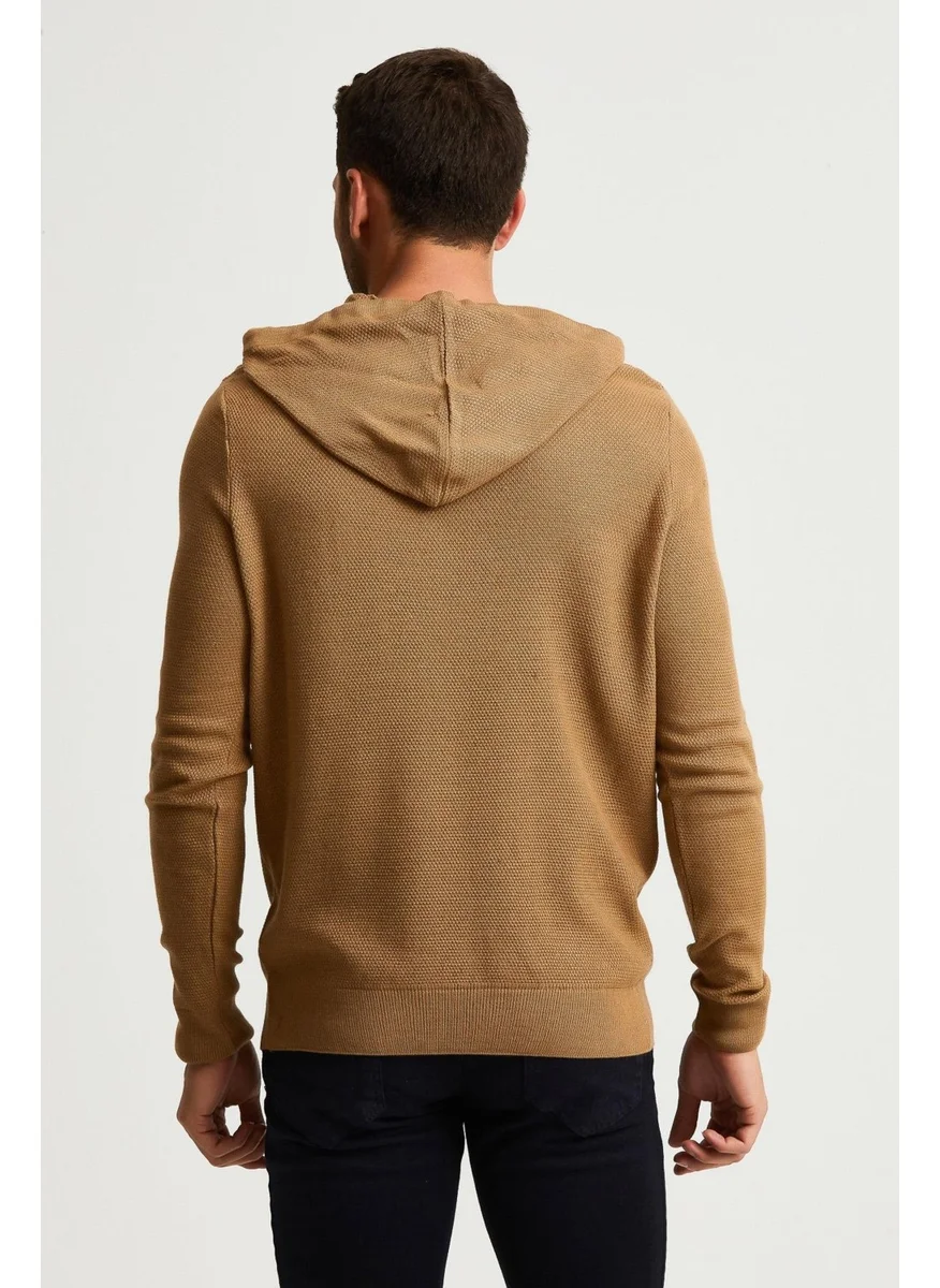 الكسندر جاردي Thin Hooded Sweater (E22-5713)