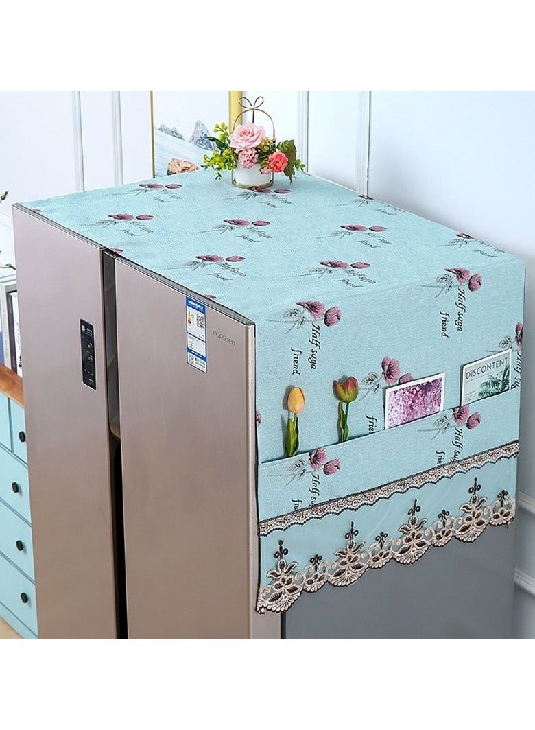 EBMINI Anti Slip Refrigerator Dust Cover Dust Cloth Cover 