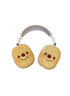 Stereo Nose Smiley Airpods Max Protective Case Headset Bluetooth Headset Ear Mask Decoration IMD Soft Applicable-Color:Picture Color Does Not Include Beams-Applicable Model:airpods Max