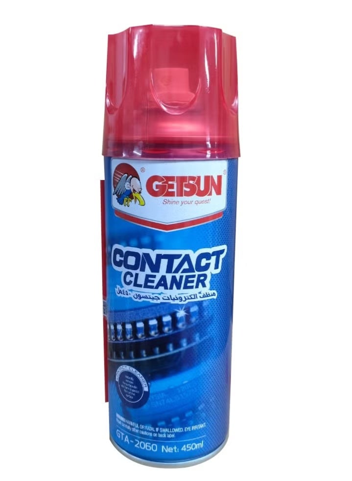 جيتسون بخاخ منظف لوحات الدوائر الكهربائية للسيارات، ينظف ويحمي نقاط الاتصال الإلكترونية من التآكل، بخاخ متعدد الأغراض للاستخدام الصناعي والصيانة، يذيب الأوساخ والشحوم والغبار والأكسدة 450 مل - Image 1