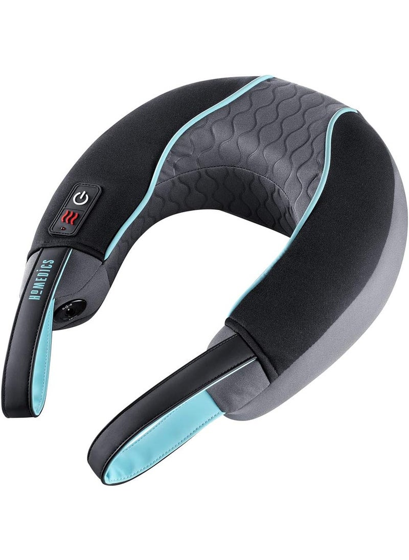 HoMedics Homedics Vibration Neck Massager with Heat  DeepKneading Shiatsu Massage with Soft Foam Vibration Massage Soothing Heat Massager  - Image 1