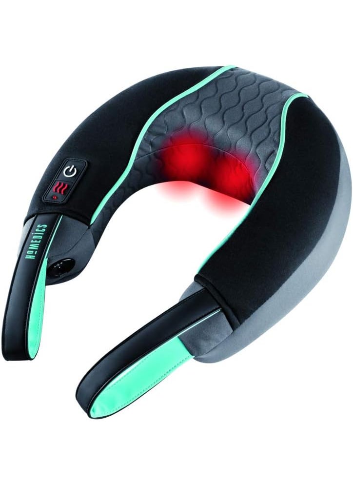 HoMedics Homedics Vibration Neck Massager with Heat  DeepKneading Shiatsu Massage with Soft Foam Vibration Massage Soothing Heat Massager  - Image 2