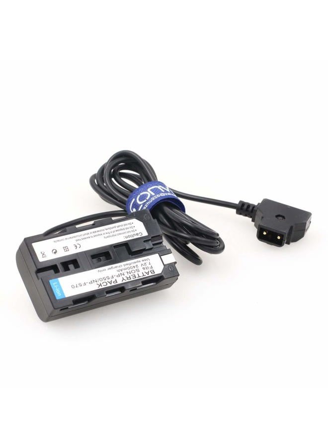 Eonvic F970 to DTap Dummy Battery Power Cable NP F550 F570 NP-F L-Series to D-tap for Sony Atomos Shogun Ninja V Monitor - Image 2