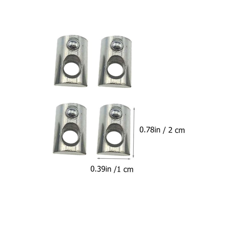 ABOOFAN 100pcs Carbon Steel Elastic for Aluminum Profile Nut for Printer Assembly Easy Installation and High Reliability Compatible with T Slot Systems - Image 2