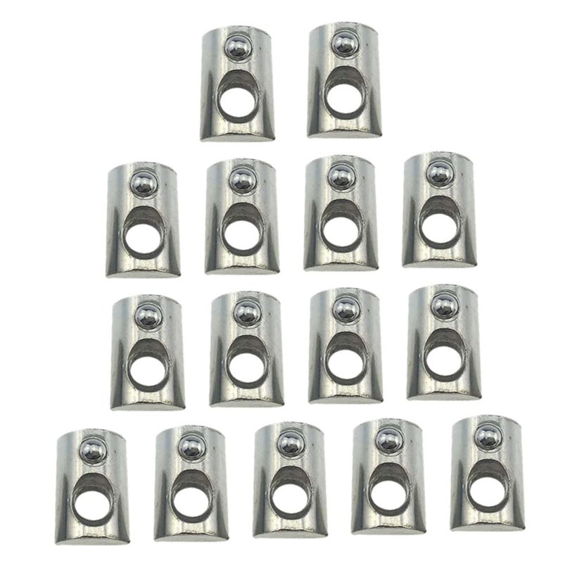 ABOOFAN 100pcs Carbon Steel Elastic for Aluminum Profile Nut for Printer Assembly Easy Installation and High Reliability Compatible with T Slot Systems - Image 1