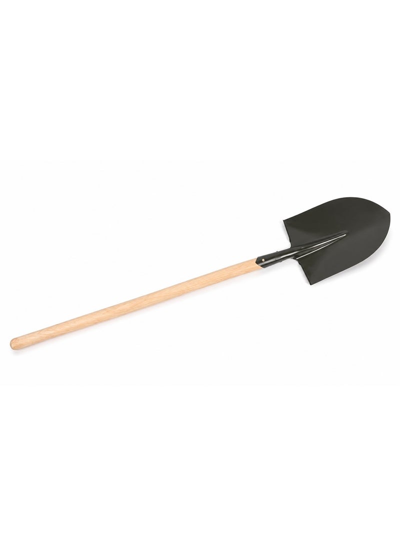 AL ARQAM Hand Shovel with Durable Long White Wood Handle – Compact and Reliable Tool for Gardening, Digging & Outdoor Tasks - Image 1