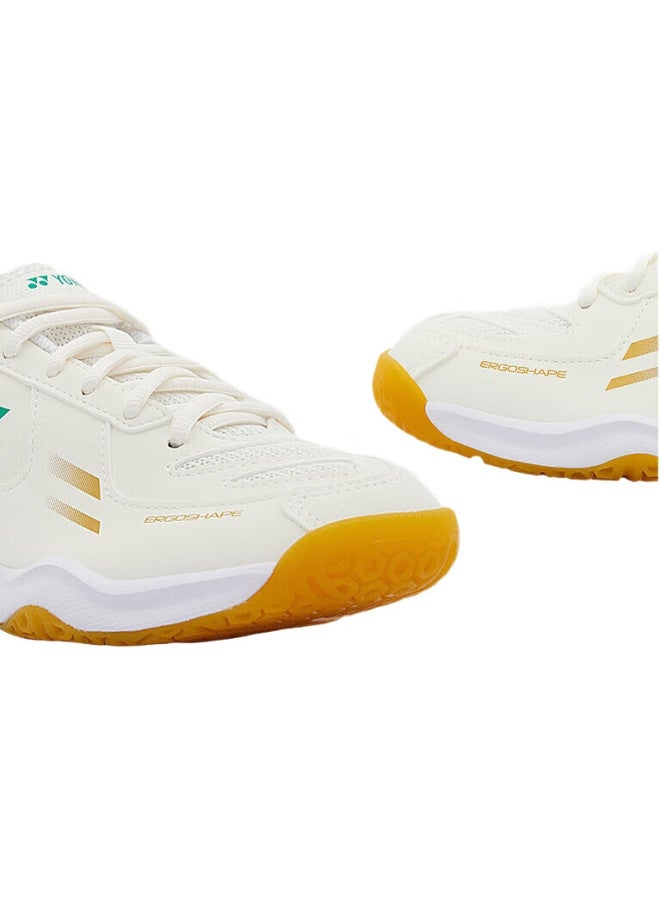 Yonex Children'S Badminton Shoes, Youth Breathable Sports Shoes, Shb220Jrcr, Off-White, Size 35 - Image 3