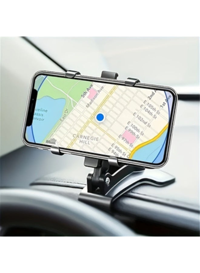 Car Dashboard Phone Holder - Safe Adjustable Stand for iPhone, Samsung Galaxy etc. - Easy to Install, Safe Driving Design - Image 4