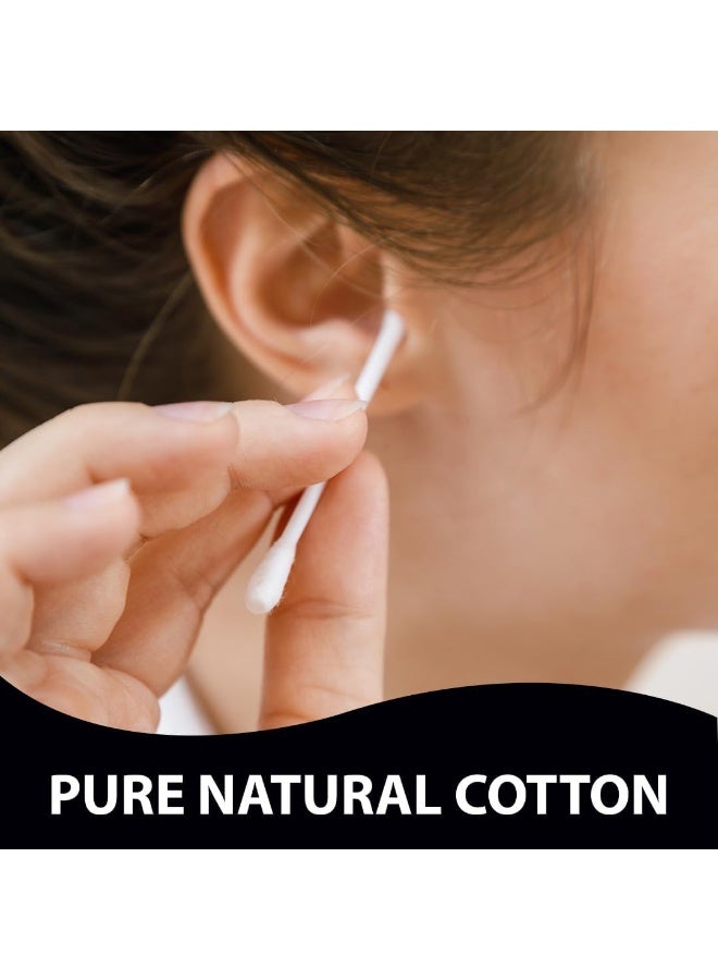 Cool & Cool Cool Cotton Buds 100% Pure Natural Cotton for Personal Cleansing and Makeup - Image 4