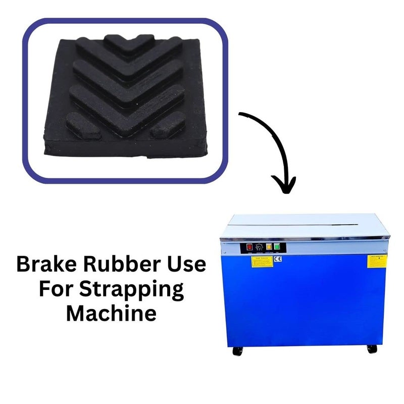 Smartpack Break Rubber Shoe for Packaging of Strapping Machine’s Spare Parts | Replacement part | Tension control | Packaging equipment | Brake pad for strapping machine | Pack of 1 Rubber - Image 5