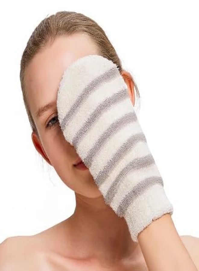 KitchenFest® Exfoliating Glove For Body Scrub | High Lather Body Cleansing Shower, Spa, Skin Care Glove For Men & Women (M, 2) - Image 5