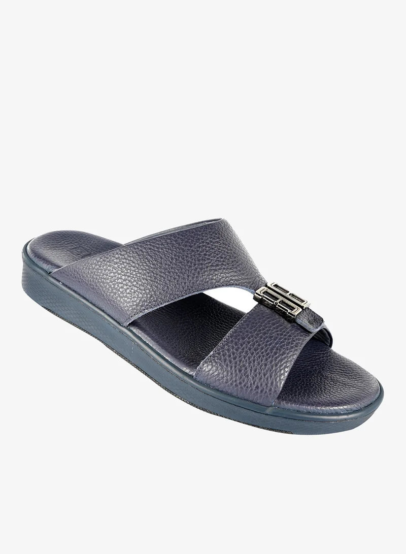 Barjeel Uno Navy Barjeel Uno Mens Elegant Arabic Sandals SP1-012 Navy for Men | Best Price UAE