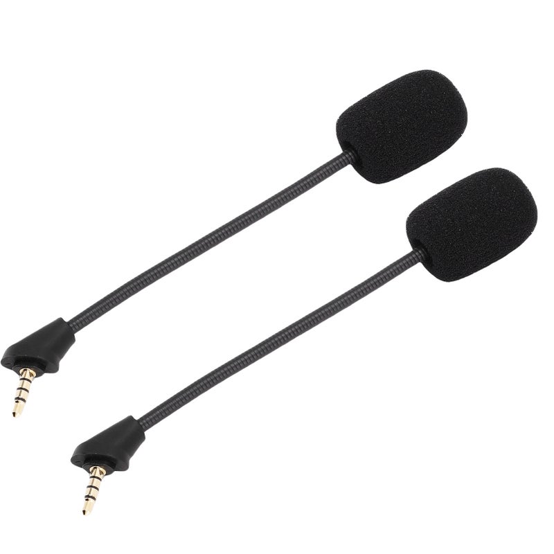 2PCS Mic Replacement for Kingston HyperX Cloud Alpha Wireless Gaming Headset Noise Cancelling 3.5mm Detachable Mic Boom - Image 3