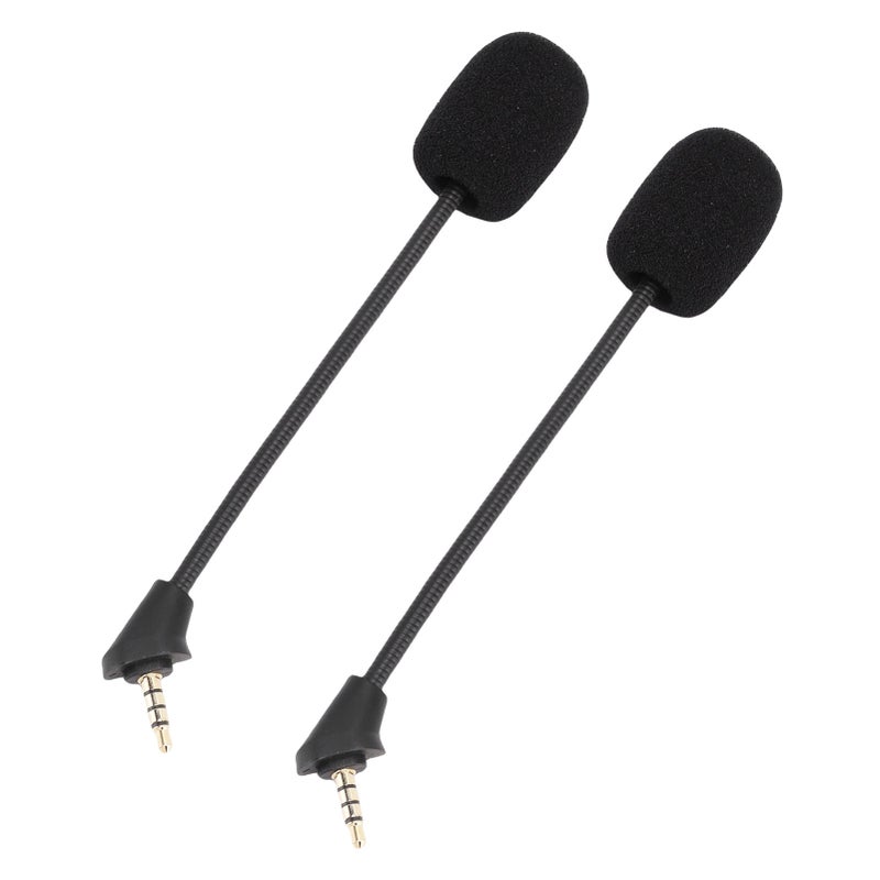 2PCS Mic Replacement for Kingston HyperX Cloud Alpha Wireless Gaming Headset Noise Cancelling 3.5mm Detachable Mic Boom - Image 4