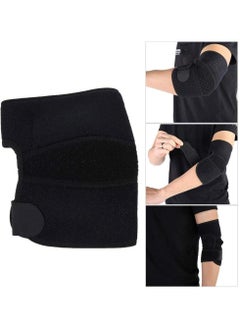 Oasisgalore Sturdy Elbow Support, Tennis Elbow Support, Badminton for Tennis Basketball Fitness(black)  - Image 3