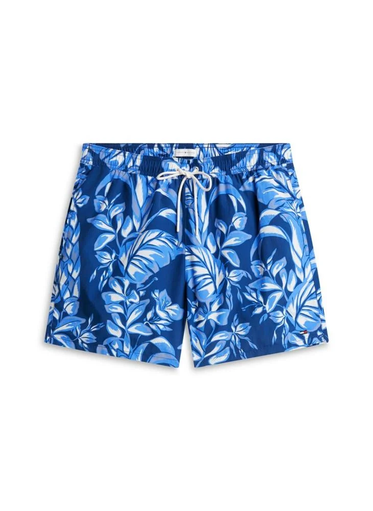 Tommy Hilfiger  Essential Print Mid Length Swim Shorts for Men | Best Price UAE