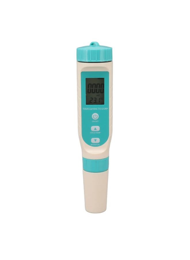 Thoraya Water Quality Tester TDS EC PH SALT S.G ORP TEMP 7 in 1 IP67 Waterproof Multifunction Digital Water Tester  - Image 2