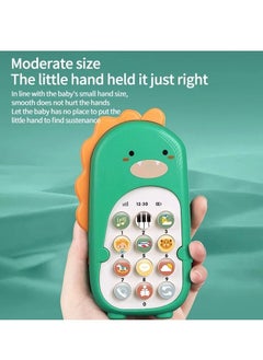 UKR UKR Educational Mobile Toy Phone – Pink Musical Dinosaur Telephone for Kids | Interactive Pretend Play with Animals, Numbers, Stories, Sounds & Melodies | Learning Toy for Toddlers & Preschoolers  - Image 2