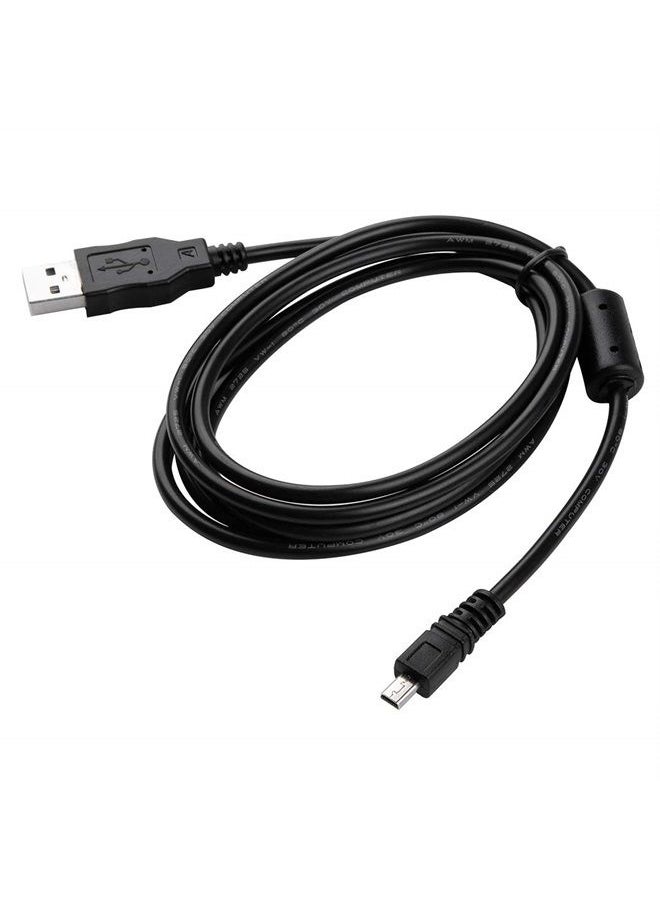 Transfer Compatible with Nikon DSLR D7100 USB Cable - UC-E6 UC-E17 UC-E23
