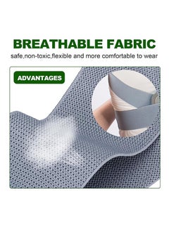 FIRSTAR Back Brace Posture Corrector, Adjustable Invisible Back Brace, for Relieve Shoulder and Neck Muscle Pain (Gray, Medium)  - Image 3