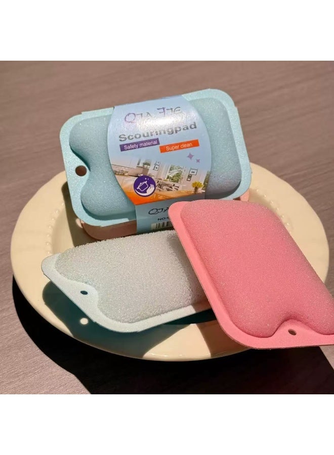 scouring pad,safty material and super clean,4pcs per pack - Image 3