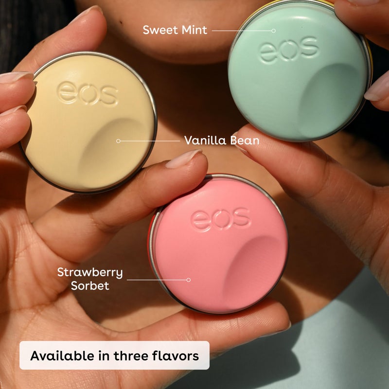 eos Plant-Based Vegan Lip Salve - Vanilla Bean, 100% Natural Formula, Cocoa Butter Lip Balm with Upcycled Olive Squalane, Cruelty-Free, 0.42 oz - Image 5