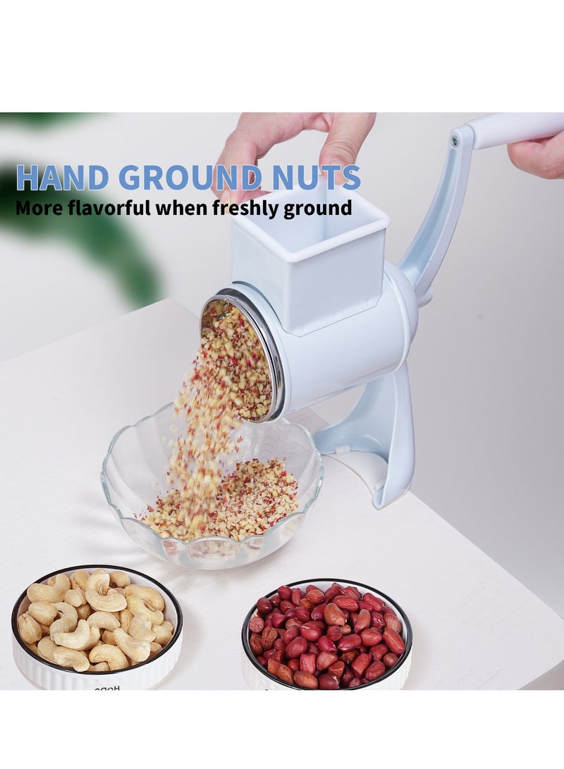 （Double Headed）Multi Functional Drum Grinder Cheese Shredded Nut Grinder  - Image 3