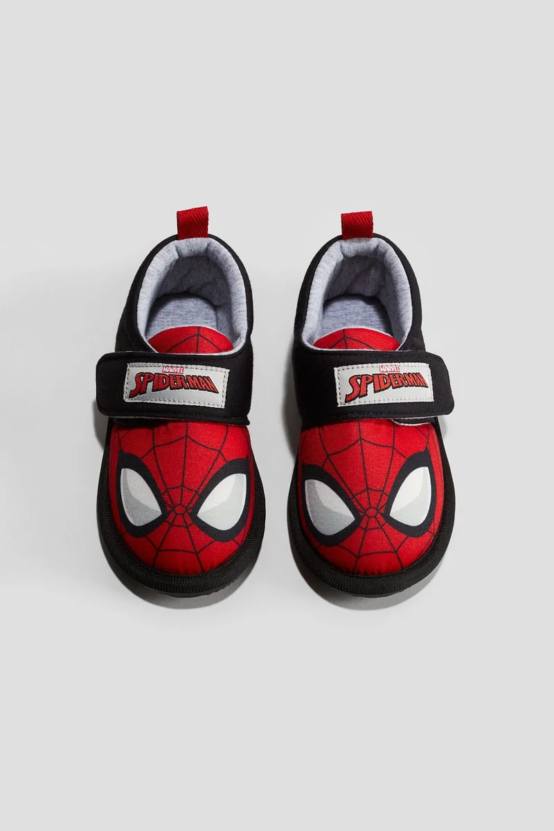 H&M Kids Character Printed Cotton Bedroom Slippers