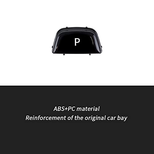 LIMBQS Gear Shift P Button for BMW F30 F34 F31, Gear Shift Knob Lever Parking Button for BMW 3 Series (Piano Black) - Image 5
