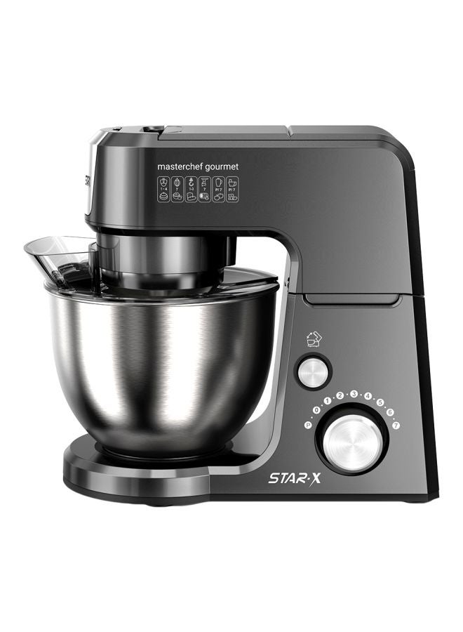 ستار إكس محضر طعام كهربائي 2.5 L 1000.0 W KM1701 Mini أسود/فضي - Image 1