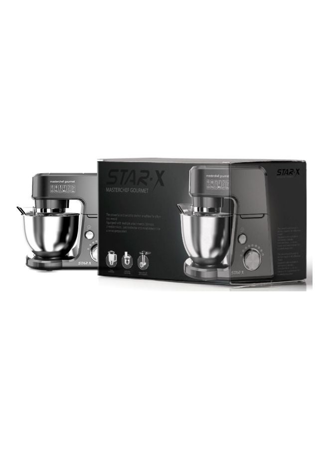 ستار إكس محضر طعام كهربائي 2.5 L 1000.0 W KM1701 Mini أسود/فضي - Image 4