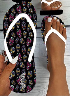 Women's Medical Slipper With Multi-colored Print