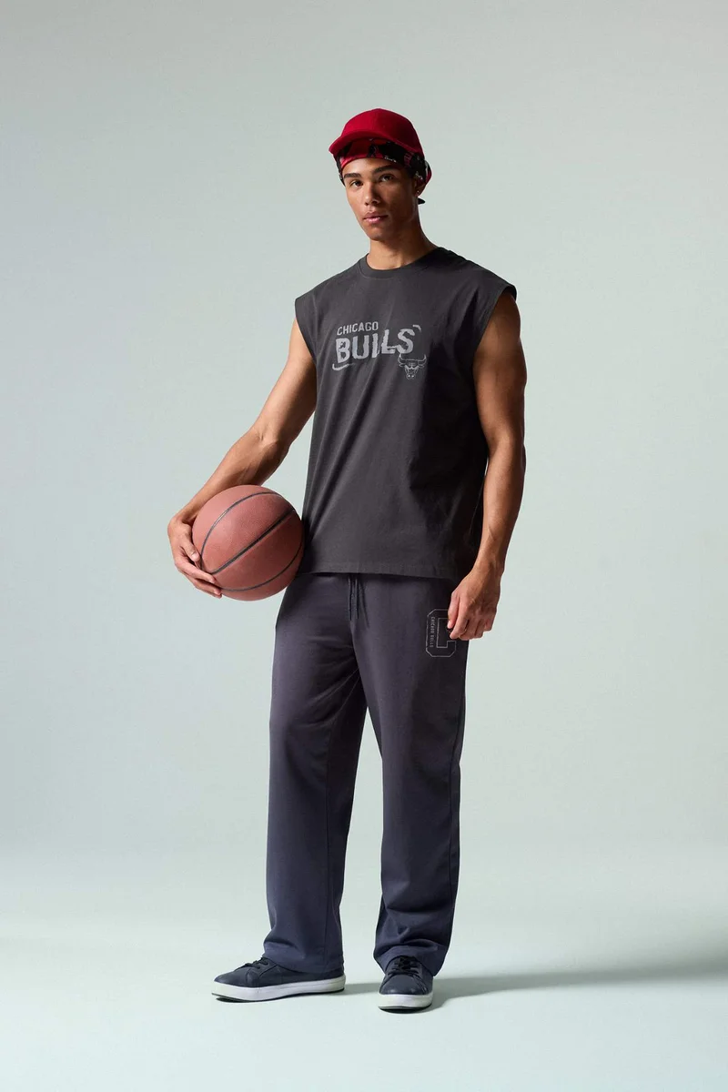DeFacto Standard Fit Chicago Bulls Licensed Jogger