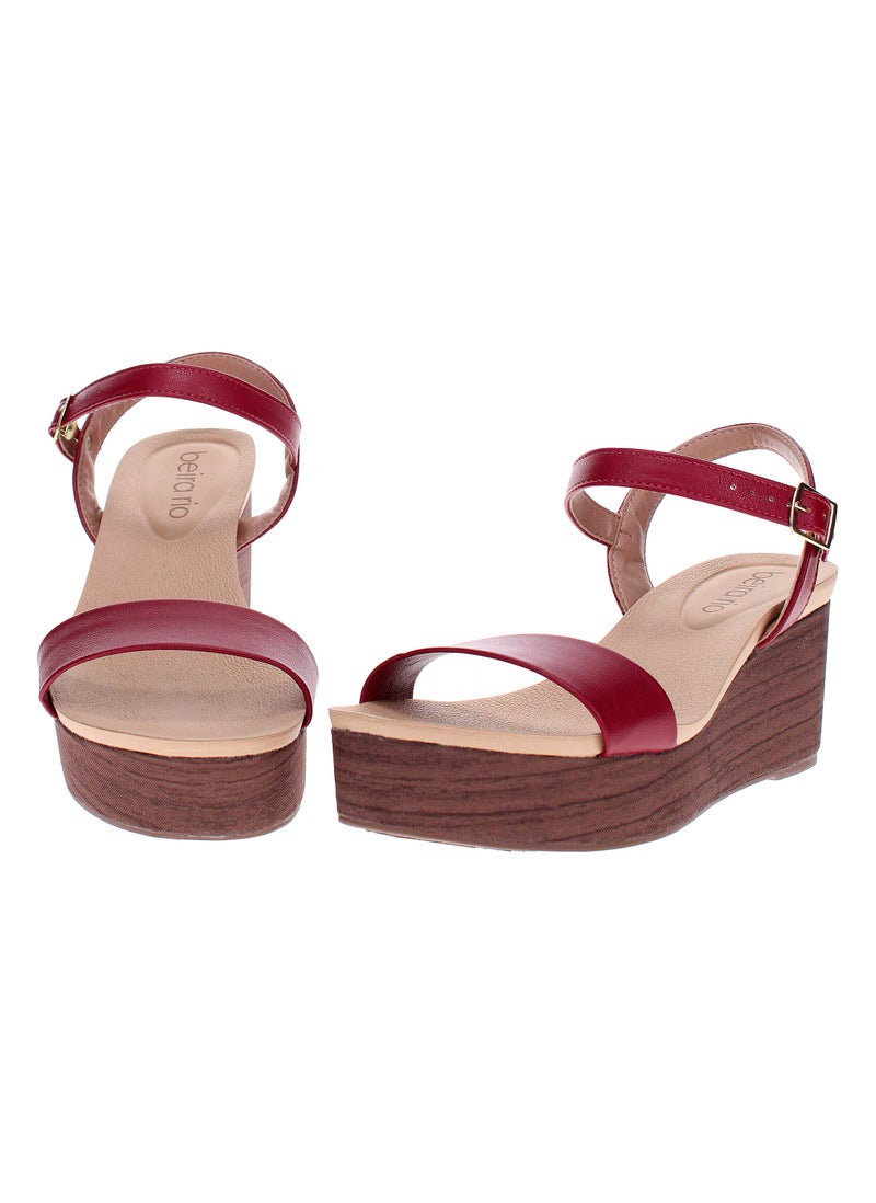 Beira Rio Women’s Flat Sandals with Back Strap – Secure Fit and Lightweight Daily Wear - Image 4