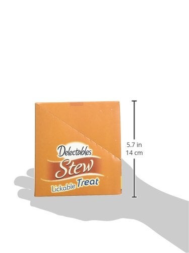 Hartz Delectables Stew Lickable Wet Cat Treats for Adult & Senior Cats, Tuna & Whitefish, 12 Count - Image 3