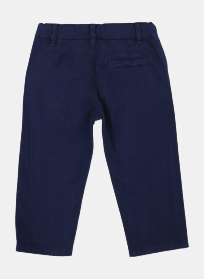 Our kids Boys Gabardine Pants – Navy - Image 2