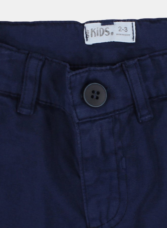 Our kids Boys Gabardine Pants – Navy - Image 3