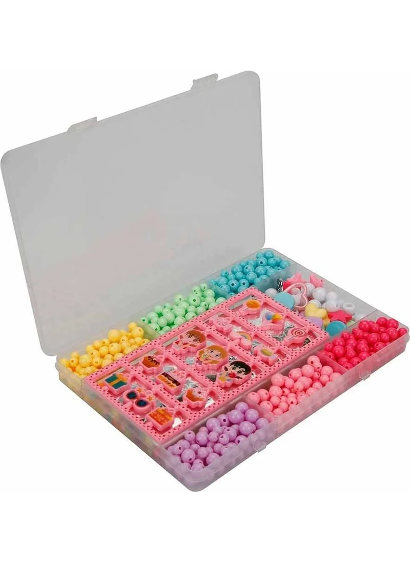 Sunman Pretty Pinky Colorful Beads Set