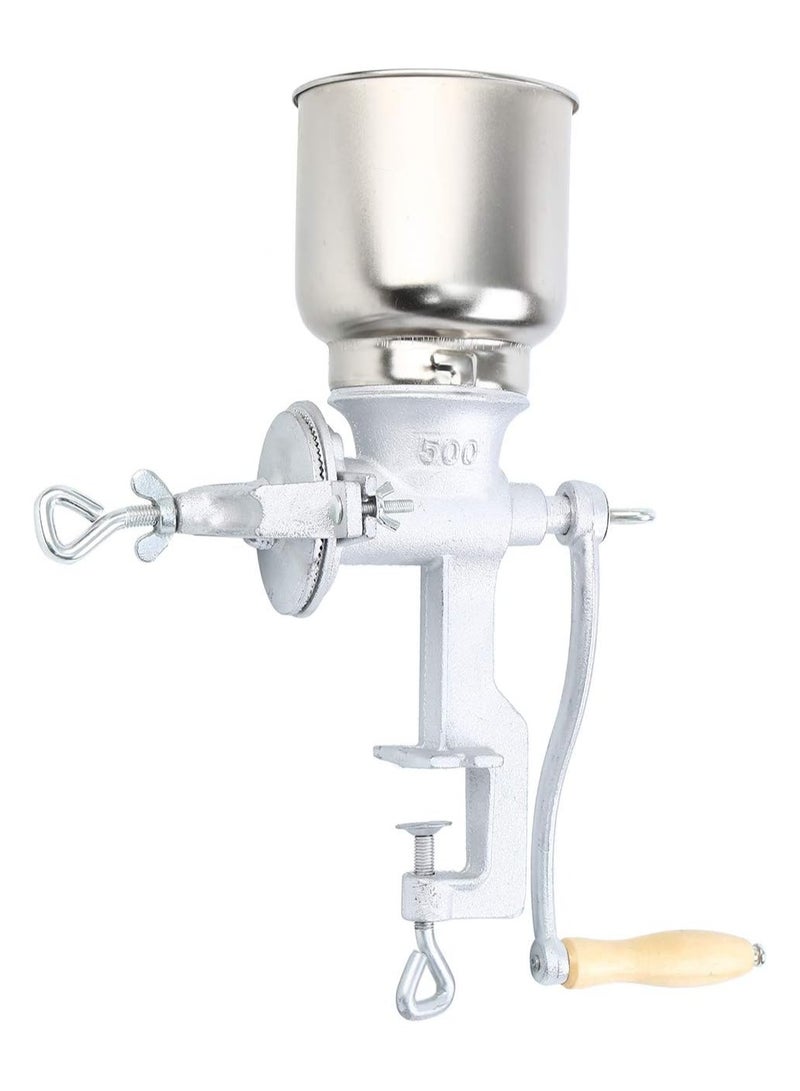 DubaiGallery Manual grain mill for corn wheat grains coffee beans nuts malt mill cast iron coffee grinder nut mill - Image 3