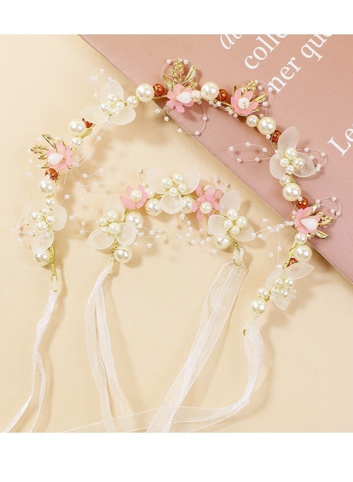 Girls Hair Band Headdress, Children's Hairpin Clips at the Back of the Head, Anti-Slip Headband Hair Accessories for Pressing Hair，Fashion Girls Accessories Hair Accessories - Image 1