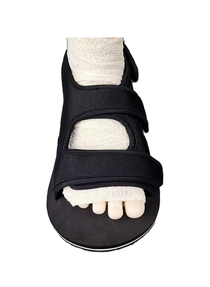 Aikanbo Foot Fracture Support Plaster Shoes Open Toe Boots Postoperative Toe Valgus Surgery Fixation for Foot Injury Stabilization Ankle Joint Recovery Pain Relief Daily Use - Image 1