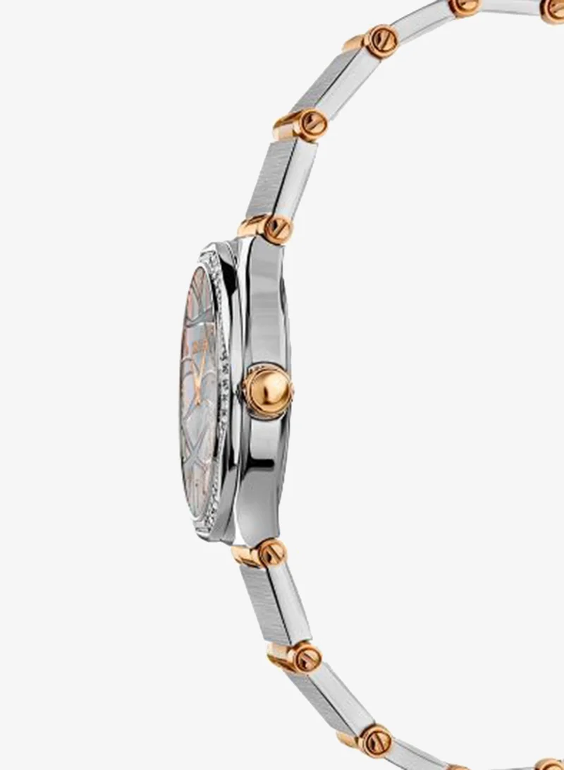CERRUTI 1881  Women's Round Shape Stainless Steel Band Analog Wrist Watch 30 mm - Grey Dial - CRM35505 for Women | Best Price UAE