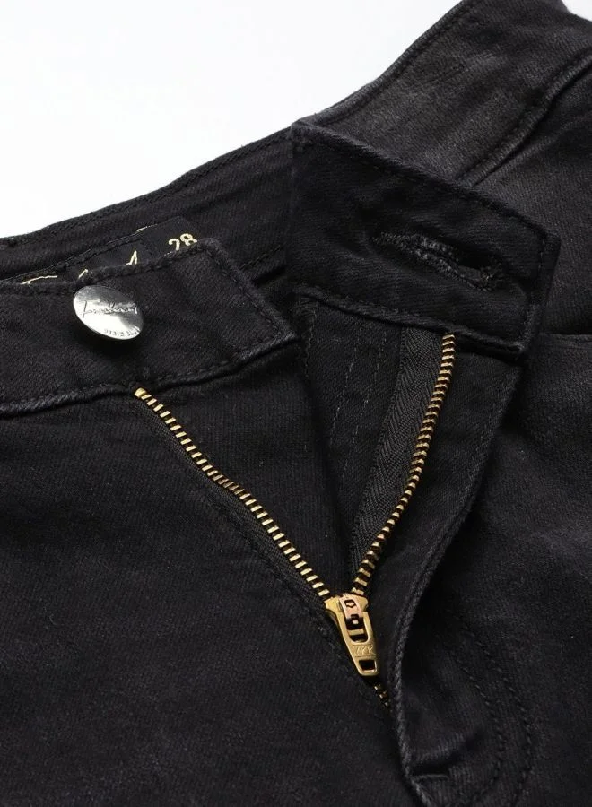 Freehand  Women Straight Fit Solid Mid Rise Jeans  | Best Price UAE