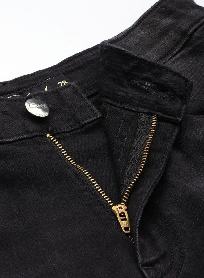 Freehand Women Straight Fit Solid Mid Rise Jeans - Image 4
