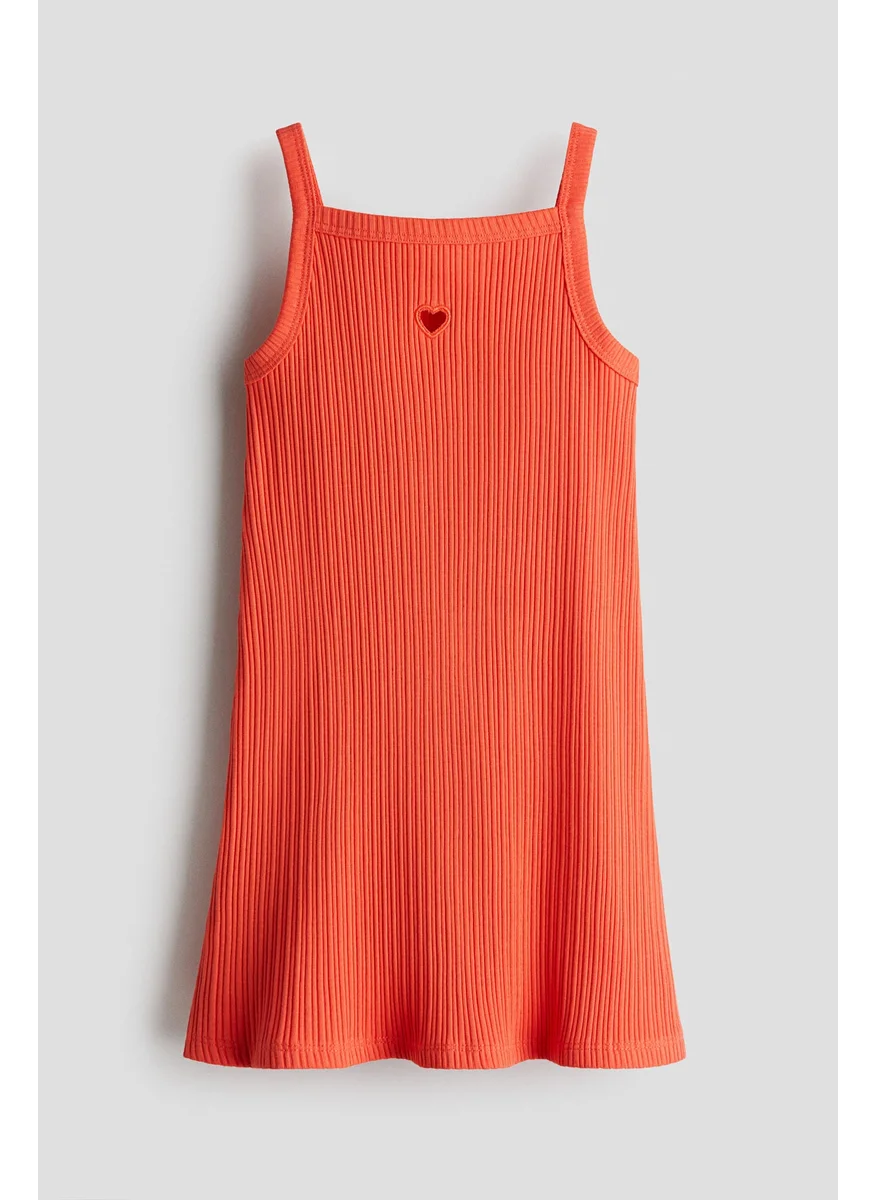 H&M Ribbed Strappy Dress