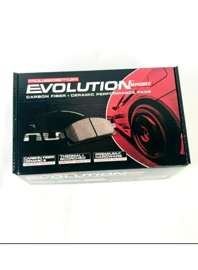 باور ستيب مجموعة فرامل الخلفية من باور ستوب مع دوارات  وسادات فرامل من السيراميك  Toyota FJ Cruiser 2007 - 2009 - Image 4