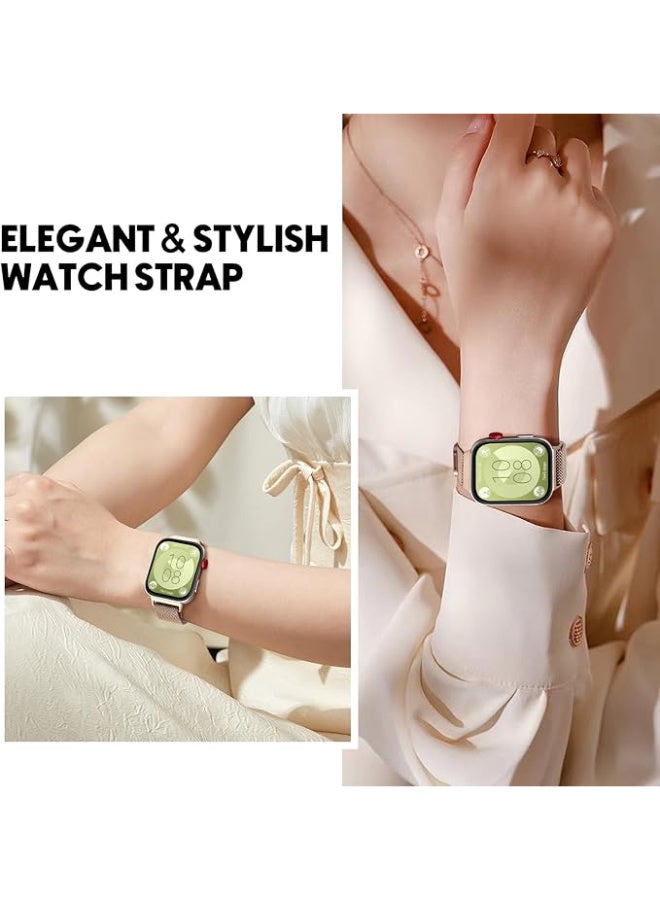 Strap Compatible with Huawei Watch Fit 3\4\4pro , Adjustable Stainless Steel Magnetic Metal Watch Strap for Huawei Watch Fit 3\4\4pro - Image 3